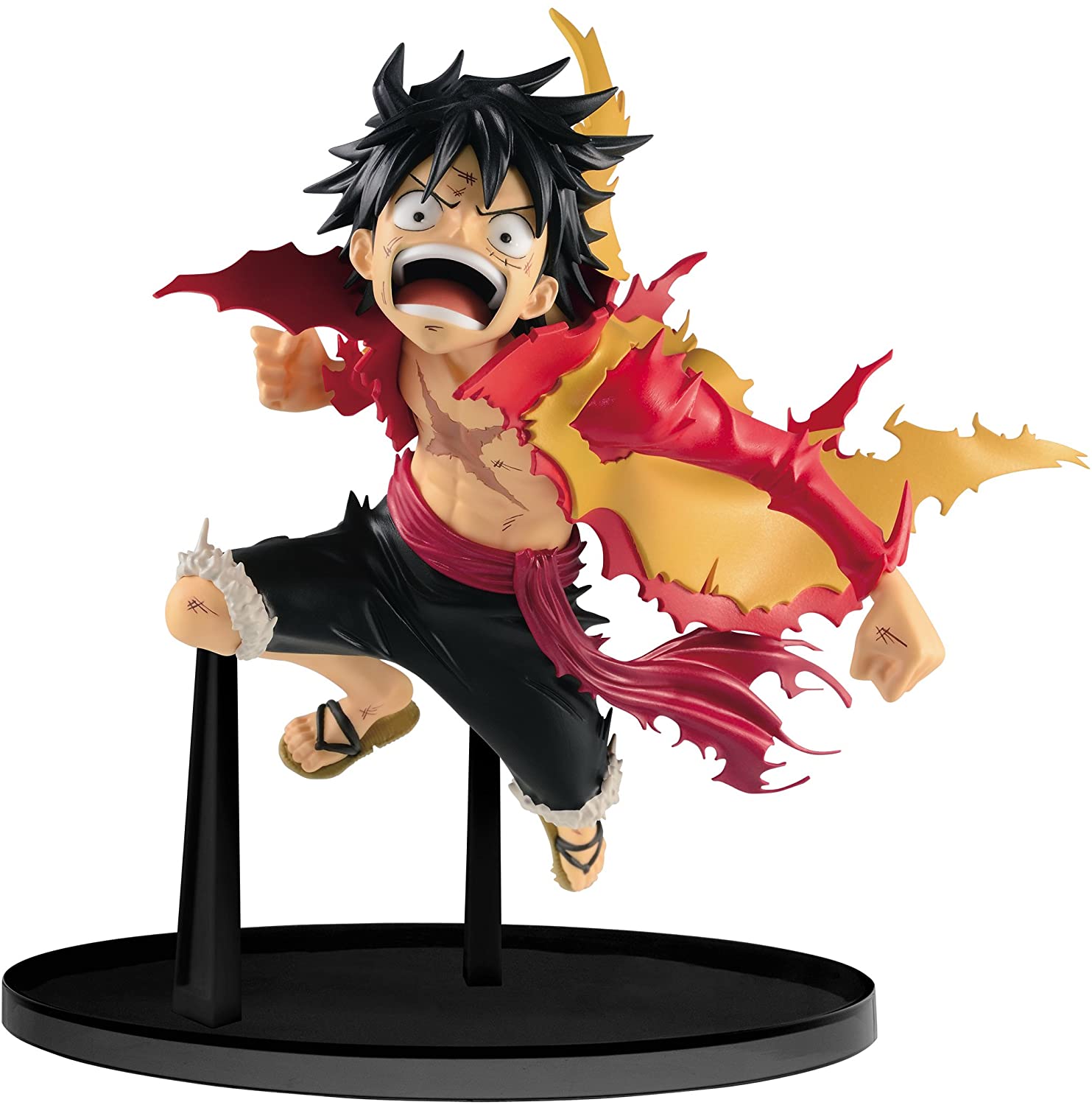 ONE PIECE BANPRESTO WORLD FIGURE COLOSSEUM Zoukei-Ou Summit Battle vol.4  Monkey D. Luffy Normal Color ver. Single Item - Discovery Japan Mall