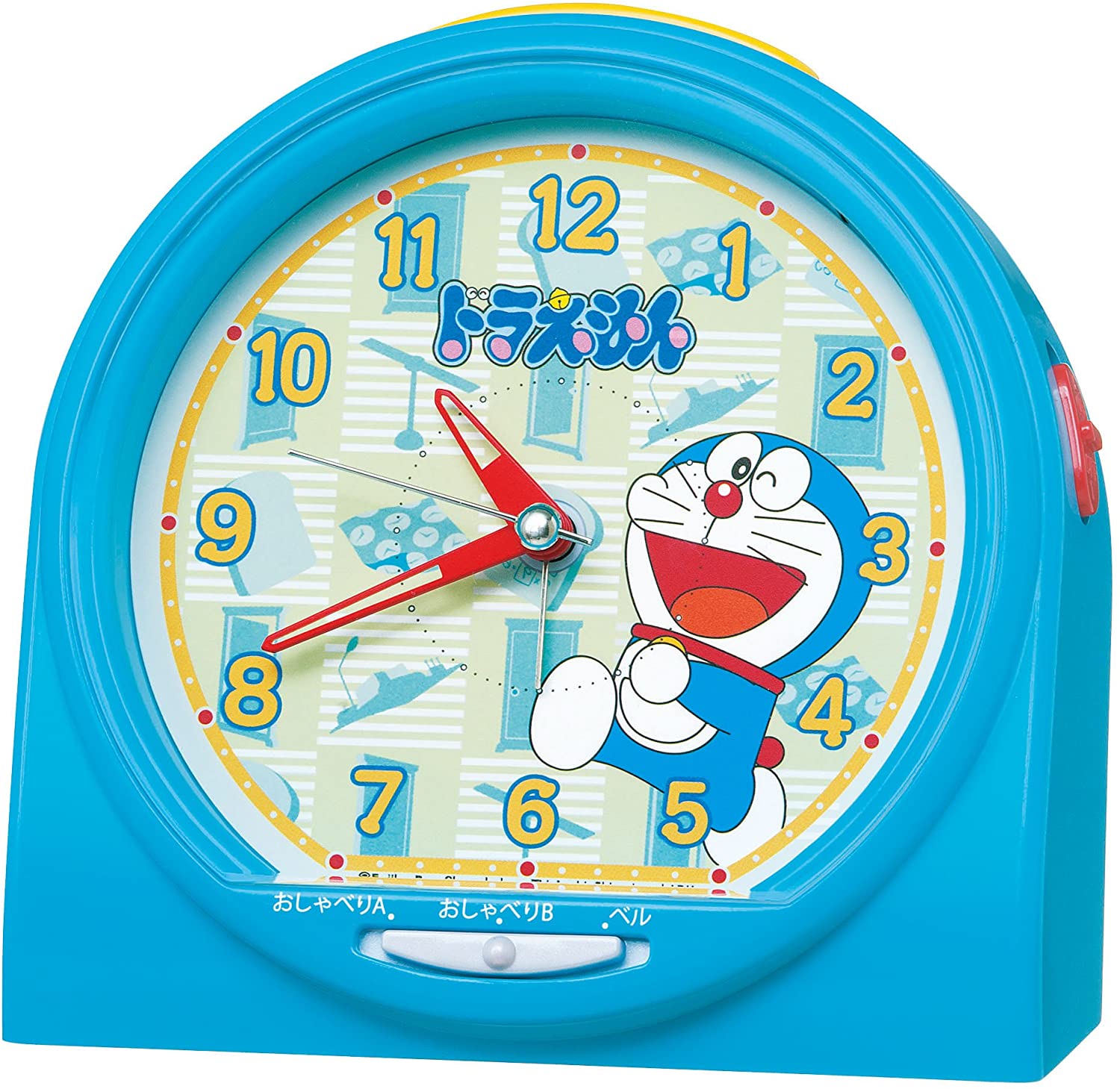 SEIKO Alarm Clock Doraemon Talking Alarm Analog Blue CQ137L SEIKO -  Discovery Japan Mall
