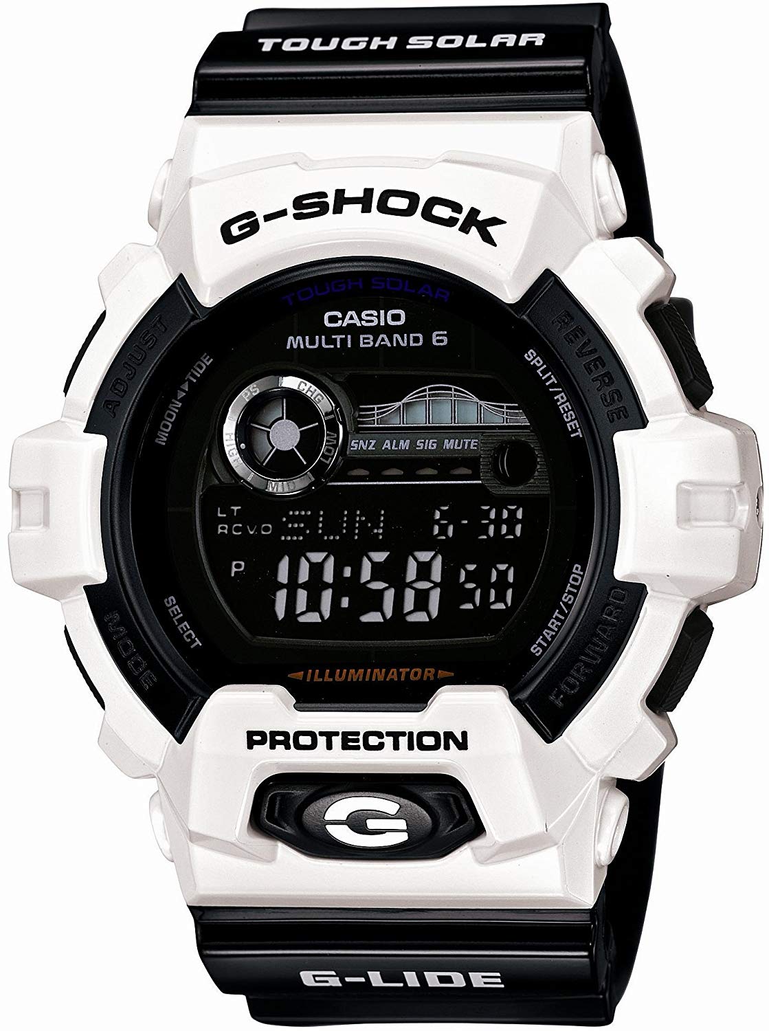 CASIO G-SHOCK G-LIDE radio sol...