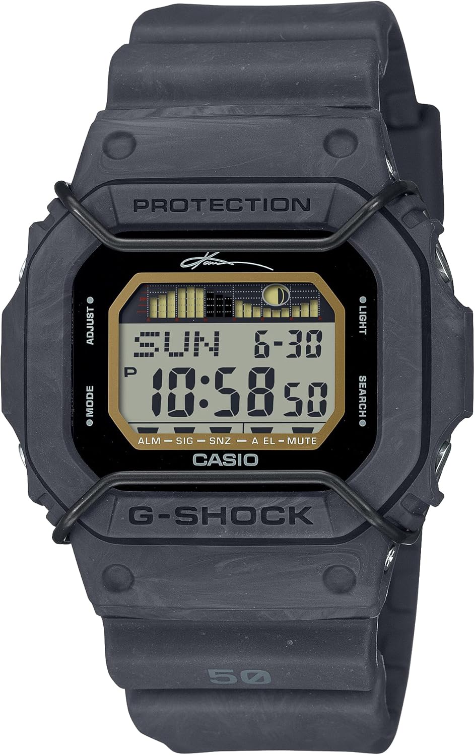 CASIO G SHOCK Igarashi Kanoa Signature Model Made with Biomass Plastic GLX 5600KB 1JR Men s Grey Discovery Japan Mall