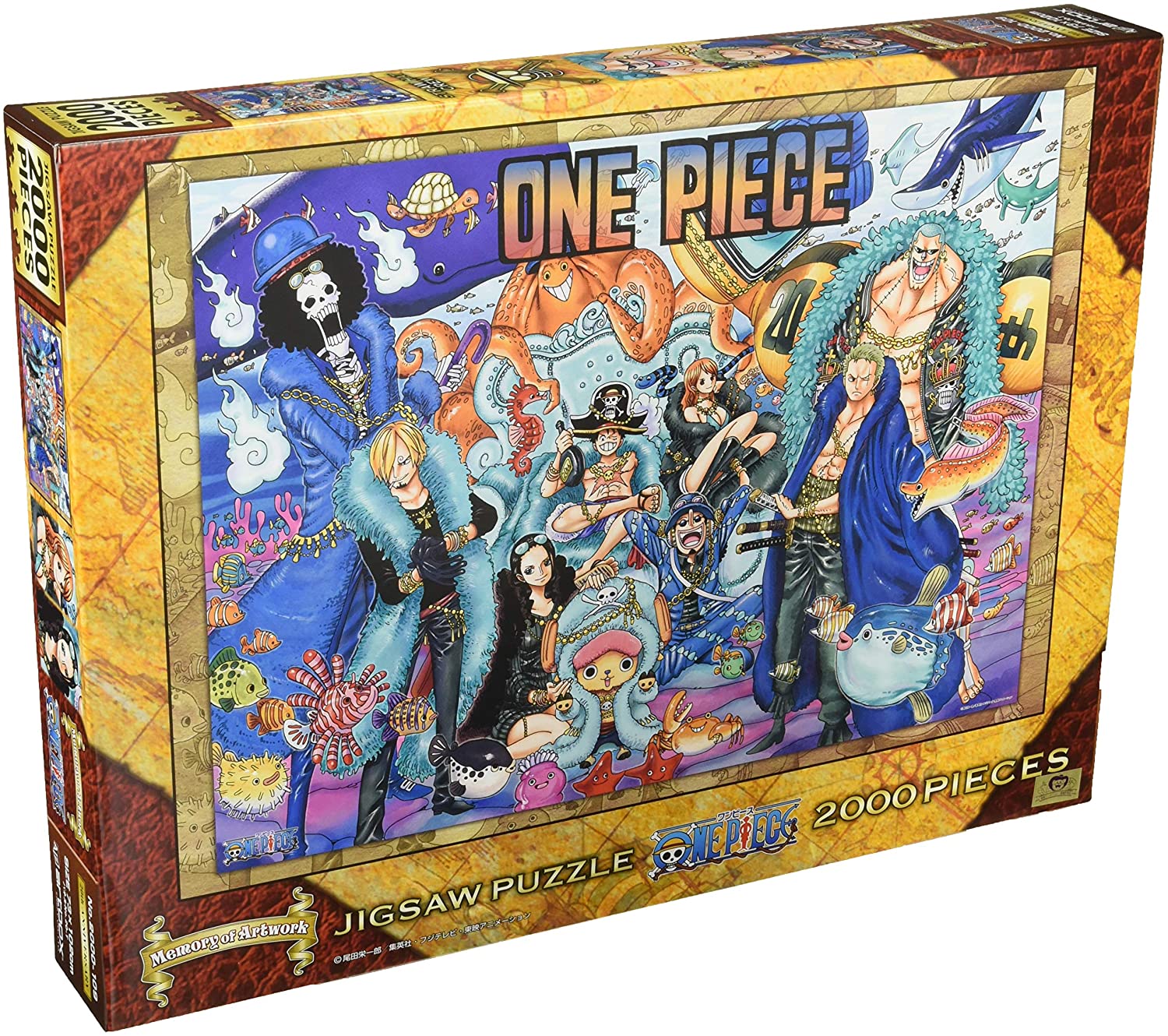 Jigsaw puzzle ONE PIECE FILM RED Straw Hat Crew (BATTLE) 1000 pieces (1000-590)  - Discovery Japan Mall