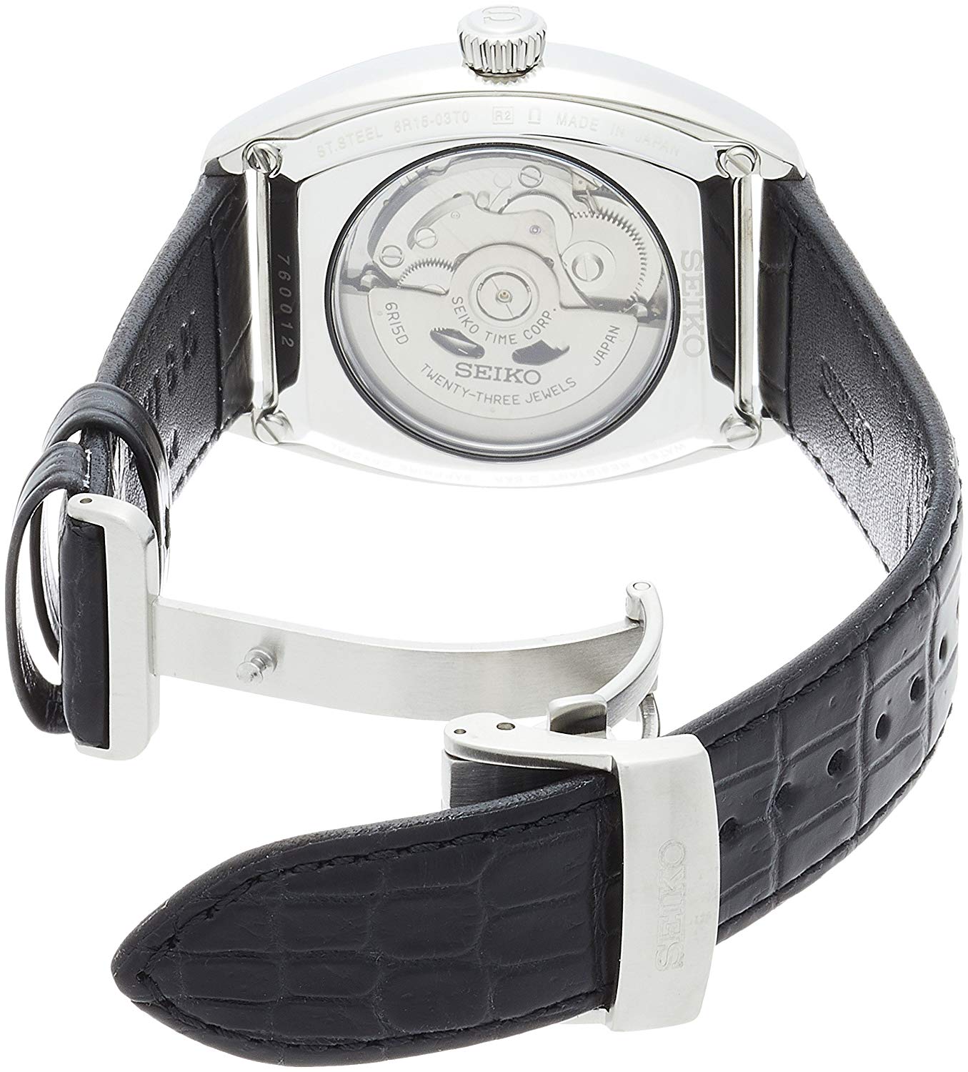SEIKO Wrist Watches Plasage Jade Dial Mechanical Dual Cylinder Sapphire  Glass SARX051 Men's Black - Discovery Japan Mall