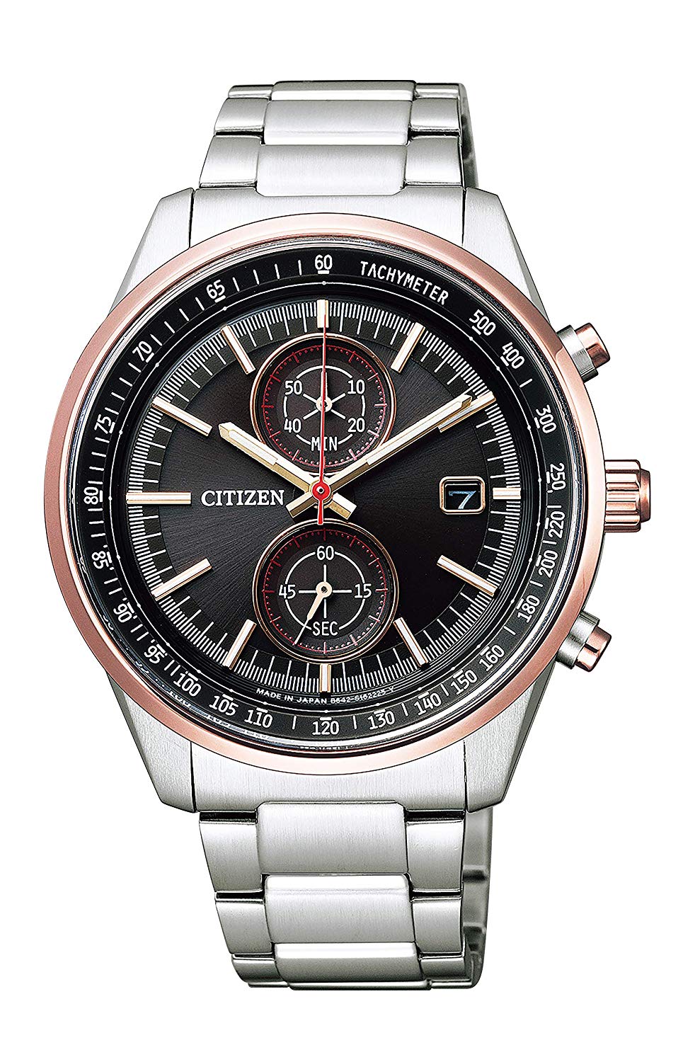 CITIZEN Collection Eco-Drive Rugby Japan representative model BRAVE  BLOSSOMS Limited Models Limited 2,500 CA7034-61E Men's Silver - Discovery  Japan Mall