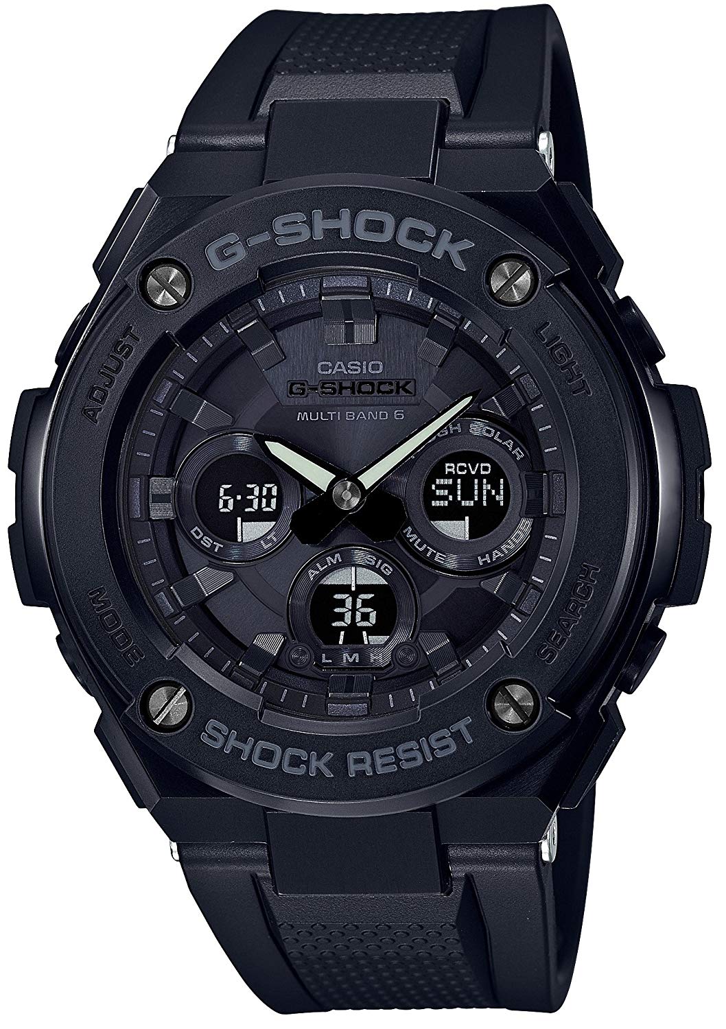 CASIO G-SHOCK G-STEEL radio solar GST-W300G-1A1JF Men s Black