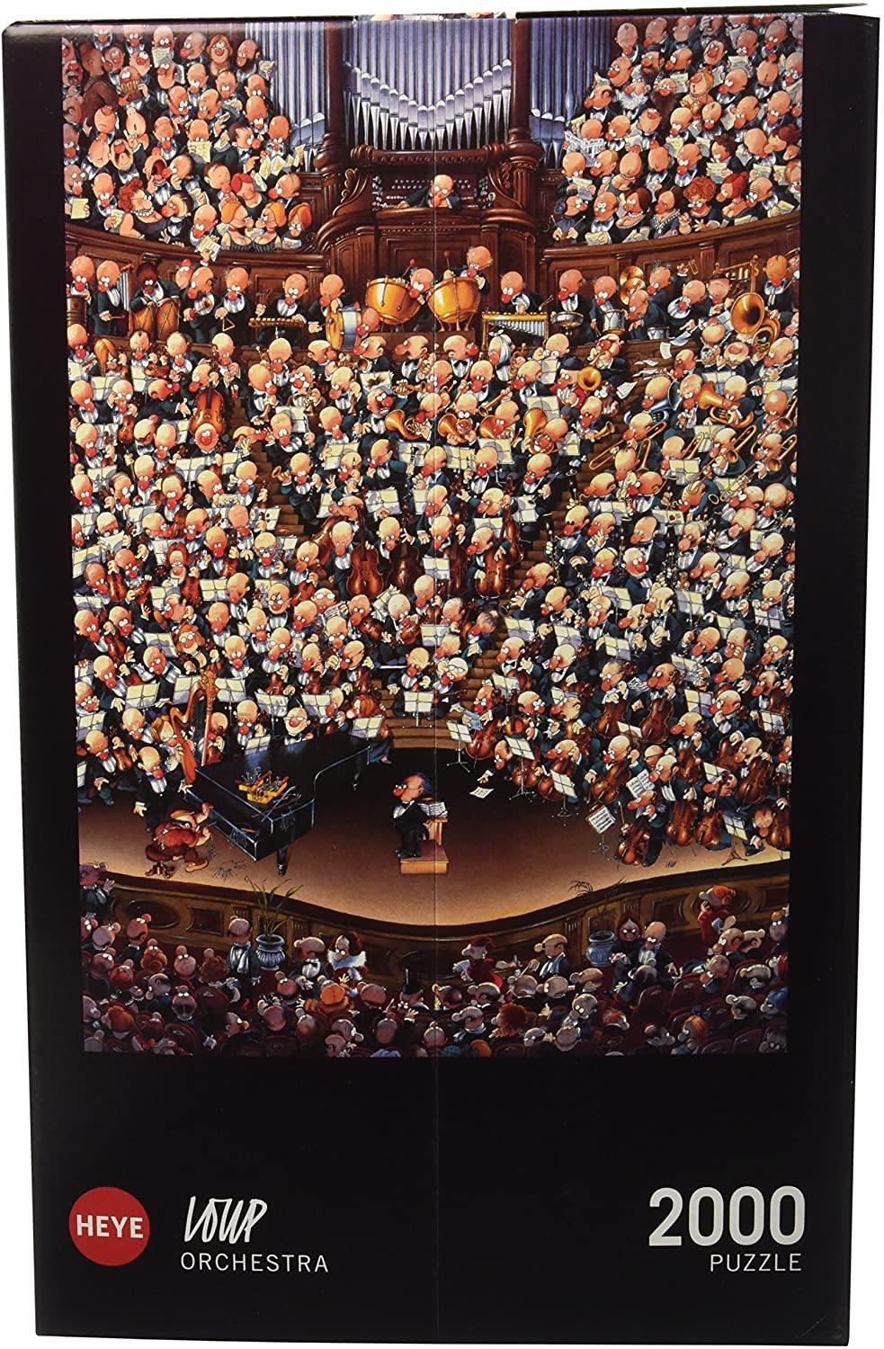 誕生日プレゼント Jean-Jacques 08660 Puzzle HEYE Loup pieces (2000 Orchestra : ジグソーパズル