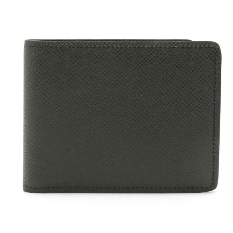 LOUIS VUITTON Taiga Portefeuille Slender 2-fold Billfold Bi-fold Wallet ...