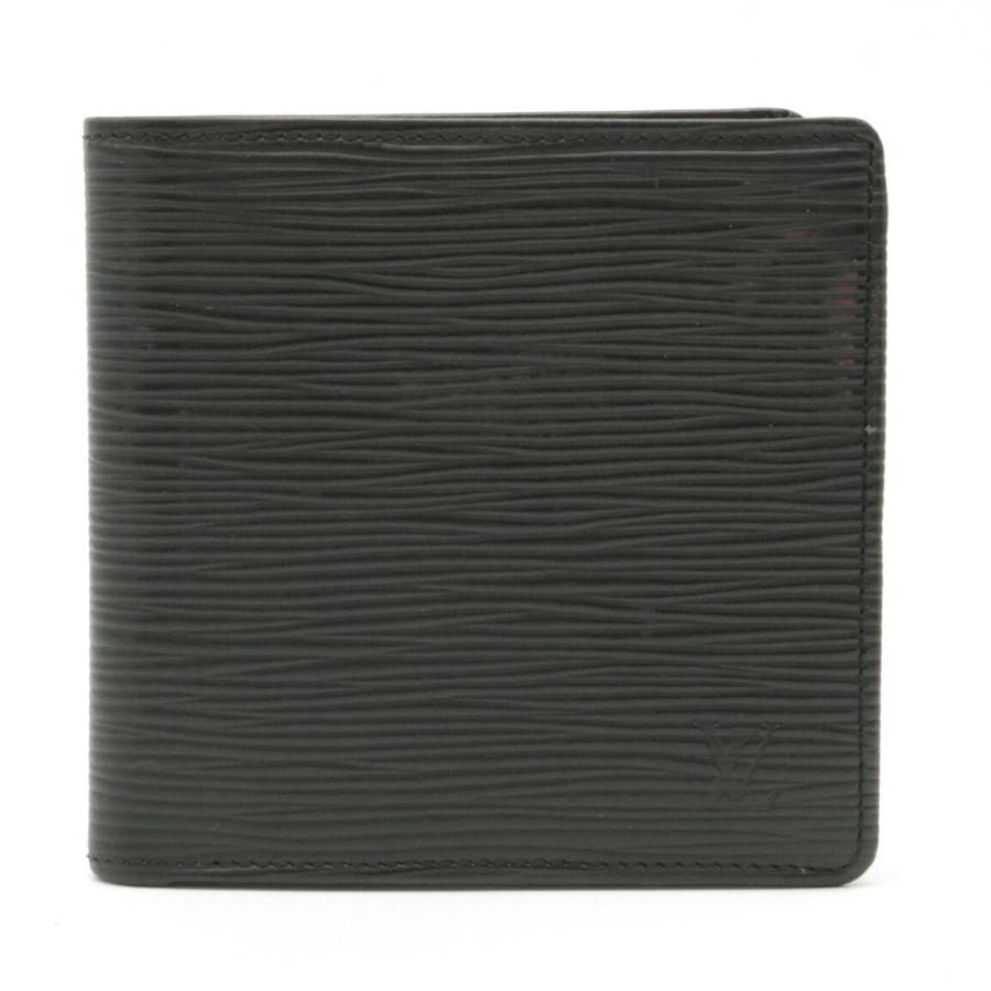 LOUIS VUITTON Epi Portefeuille Marco 2-fold wallet leather noir black black  - Discovery Japan Mall
