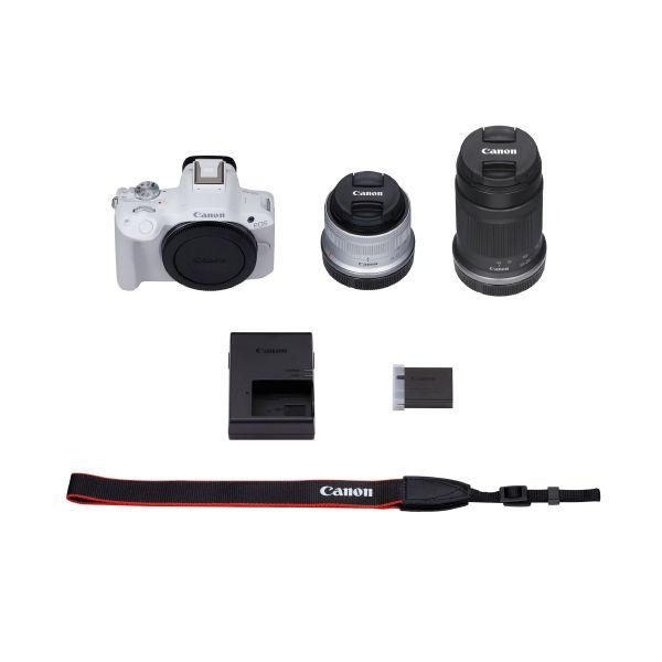 新品未使用 Canon EOS R50 ホワイト Canon EOS R50 White Mirrorless Camera