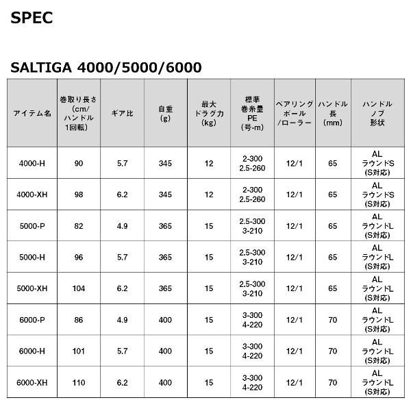 DAIWA 23 SALTIGA 4000-XH 使用数回5回美品 Daiwa 23 Saltiga 4000-XH
