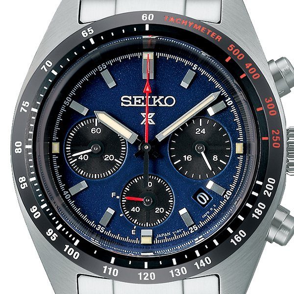 Seiko Prospex SPEEDTIMER Speed Timer Solar Chronograph SBDL087 Men's Watch  Navy Made in Japan - Discovery Japan Mall