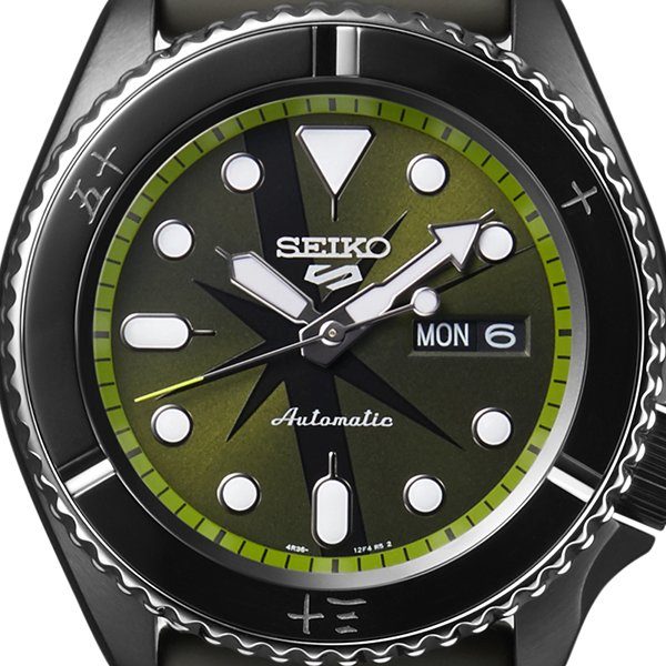 Seiko 5 Sports One Piece Collaboration Limited Model Roronoa Zoro SBSA153  Men's Watch Mechanical Self-winding Made in Japan - Discovery Japan Mall