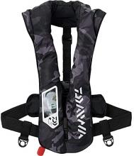 DAIWA Inflatable Life Jacket (Waist Type Automatic / Manual Inflatable) Free DF-2709