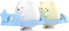 Aoshima Bunka Kyozai (AOSHIMA) Rakupla Sumikkogurashi No. SU-06 Polar Bear & Cat Non-Scale Plastic Model