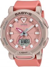 BABY-G BGA-310 Series BGA-310-4AJF Ladies Watch Battery-powered Anadigi Coral Pink