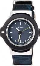 SEIKO WIRED WW) Smart watch Bluetooth time synchronization count-up function with calendar notation AGAB404 blue