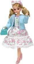 TAKARA TOMY Licca-chan Dress LW-18 Romantic Dolly Dress-Up Pretend Play Toy for Ages 3 and Up