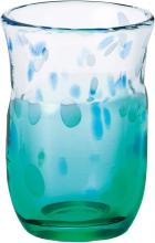 Aderia Tsugaru Vidro Sake Bottle Sake Bottle Blue 365ml Iwashimizu Made in Japan Cosmetic Box F71853