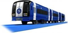 Takara Tomy Plarail Meitetsu 130th Anniversary Reverse Paint Blue MuSky Train Toy for ages 3 and up