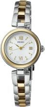 SEIKO Seiko Selection S Series Ladies Solar Bracelet SWFA212 Women's Silver & Pink Gold