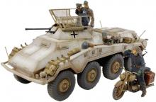 TAMIYA 1/35 Scale Limited Series Ground Self-Defense Force Reconnaissance Motorcycle & High Mobility Vehicle Set Plastic Model 25188