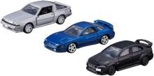 Takara Tomy Tomica Premium Mitsubishi Sports Cars 3 Models Collection Miniature Car Toy for Ages 6 and Up