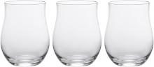 Aderia Glass Clear Modern Glass Clear 160ml Set of 6 Made in Japan B-6233