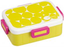 Skater 4-point lock lunch box 650ml Sea Design Made in Japan YZFL7