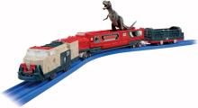 TAKARA TOMY Plarail Jurassic World Dinosaur Transport Train Train Toy for ages 3 and up