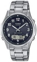CASIO watch lineage radio wave solar LCW-M100DE-7AJF men's silver