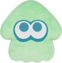 Sanei Boeki Splatoon3 ALL STAR COLLECTION Splatoon3 Cushion Squid (Light Blue) Plush Toy Height 34cm