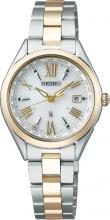 (Seiko Watch) Watch Lukia Lady collection Renewal Models SSQV106 Ladies Silver + Yellow Gold
