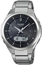 CASIO watch lineage radio wave solar LCW-M100TSE-1A2JF men's silver