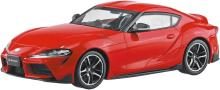 Aoshima Bunka Kyozai Co. Ltd. (AOSHIMA) 1/32 Rakupla Snap Kit No. 13-PR Toyota GR Supra 2019 Prominence Red Pre-Colored Plastic Model (Automobile)
