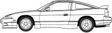 Fujimi Model 1/24 Touge Series No.4 Nissan 180SX (RPS13) Late Model Touge-4