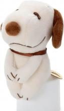 Peanuts Cacao Chokkori-san Snoopy (White & Milk) Plush Toy Height approx. 11cm