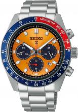 SEIKO SPEEDTIMER Solar Chronograph Large SBDL117 Men's Silver Watch