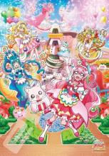 Jigsaw Puzzle Movie Delicious Party Pretty Cure Dreaming Children's Lunch! 500 large pieces