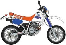 Hasegawa 1/12 Honda XLR250R (M...