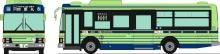 Tommy Tech National Bus Collection 1/80 Series JH054 Sendai City Transportation Bureau Diorama Supplies 334613