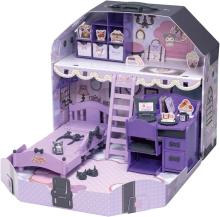 Takara Tomy Licca-chan Cool Kuromi Licca-chan Room Dress-up Pretend Play Toy Ages 3 and up