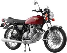 Aoshima Bunka Kyozai Co., Ltd. Skynet 1/12 Complete Bike Honda CB400FOUR Light Ruby Red