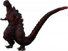 SH Monster Arts Shin Godzilla Godzilla (2016) 4th Form Night Combat Ver. Approx. 180mm PVC Pre-painted Action Figure