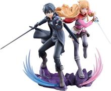 Sword Art Online Progressive: Scherzo of Dark Twilight Kirito & Asuna Set 1/7 Scale Plastic Painted Finished Figure