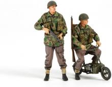 TAMIYA 1/35 Scale Limited Series Ground Self-Defense Force Reconnaissance Motorcycle & High Mobility Vehicle Set Plastic Model 25188