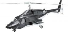 Movie Mecha Series AW-01 Airwolf 1/24 scale plastic model with clear body