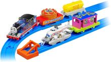 Takara Tomy Plarail Thomas, 80th Anniversary of the Publication of the Original Thomas the Tank Engine, Thomas and Harold Party Collection, Train, Toy, Ages 3 and Up