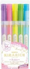 Mitubishi Aqueous Pen Poska Medium Character Round Core 15 Colors PC5M15C