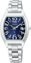 SEIKO LUKIA Watch Happy Collection Navy (Made With Liberty Fabric Limited Edition) SSQW103 Women's Silver