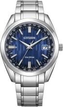 CITIZEN Watch Light-Powered Eco-Drive Radio-Controlled Waterproof Blue CB0261-53L Men's Silver