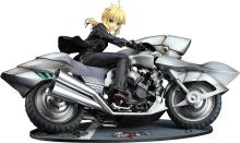 Fate/Zero Saber & Saber Motored Cuirassier 1/8 scale plastic painted finished figure second resale